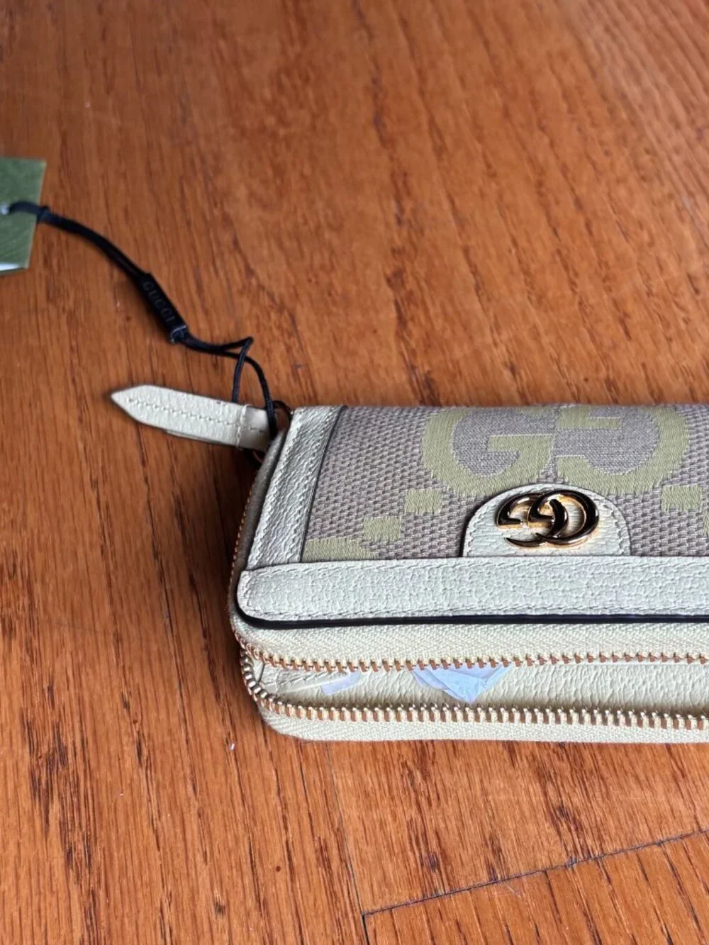 Gucci zip-around coin wallet / accordion card holder - Picture 6 of 7